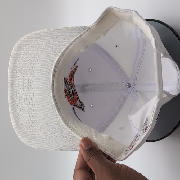 The Game| NWT Vintage MLB Baltimore Orioles White Sports Cap Snap Back - Picture 12 of 12